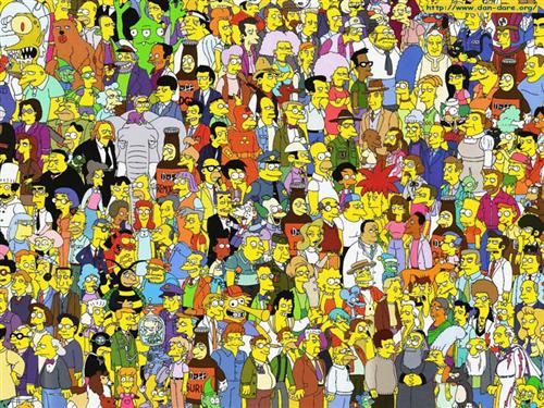 Todos Los Personajes De Los Simpsons
